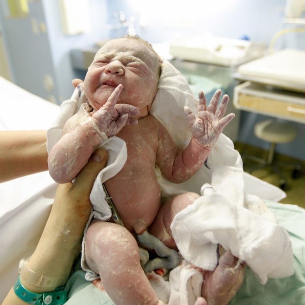 Az újszülött baba egy napja – VIDEÓ!